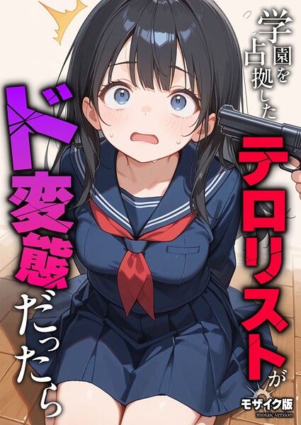 学園を占拠したテロリストがド変態だったら モザイク版（単話）[砂糖愛好会]-フルカラー